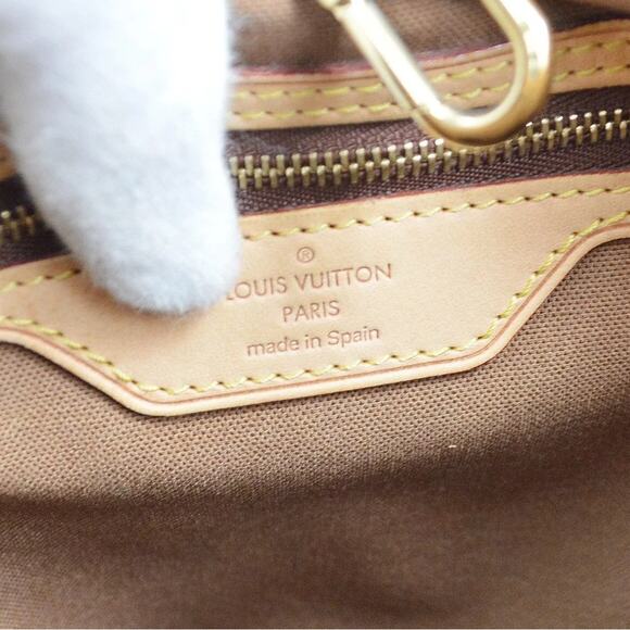 AUTHENTIC LOUIS VUITTON MONOGRAM BATIGNOLLES VERTICAL HAND TOTE BAG CA2077 - Picture 8 of 10